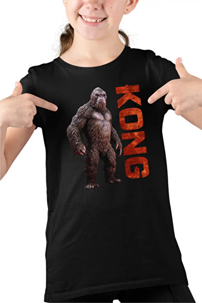 OEM Tricou Copii Fete King Kong Epic Gorilla