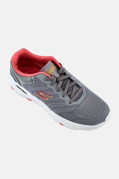 SKECHERS Women Go Run 7,0 Lace Up Running Shoes, Grey