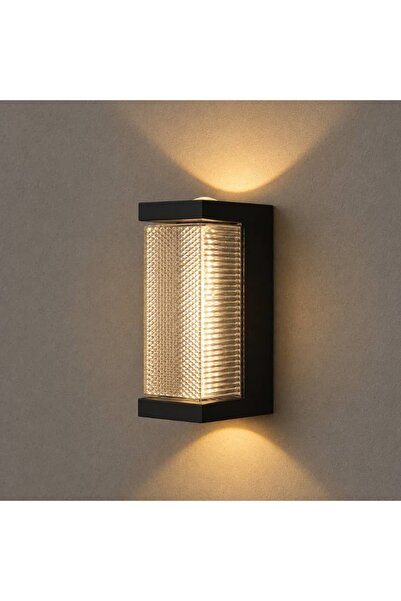 ACCEPT Outdoor Wall Lighting Led Black Color of Lighting Yellow
