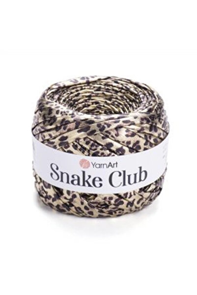 Yarnart Snake Club Leopar Desenli Hobi El Örgü İpi 5102