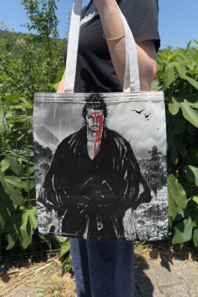 ZipZap Vagabond V1 Summer Winter Double Sided Canvas Print Tote Bag Anime Bag