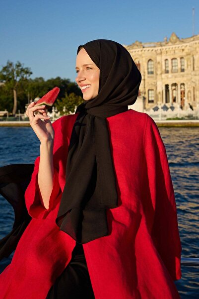 Şalland Cupra Silk Shawl Black