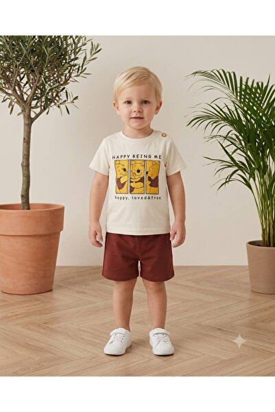 Organic Product DimpleBaby Cotton Baby Summer Shorts Set Happy Being Me 0-24 ...