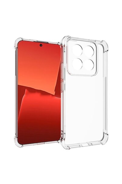 bzstore Husă pentru Xiaomi 14, Antișoc, transparentă, Protecție cameră