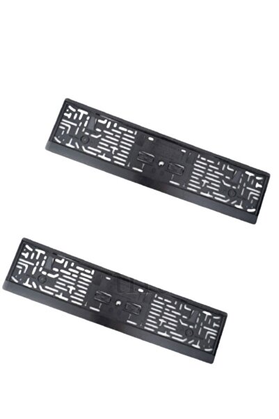 GARDENAUTO Vehicle Plexi License Plate Holder Compatible with 2 Pieces