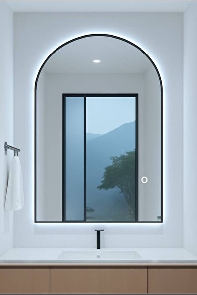 bity thok Electric Led Wall Mirror with Three Lighting Modes – 90X60 Size