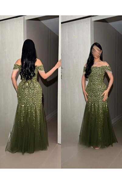 Reem bridal "Emerald Sparkle" Evening Dress