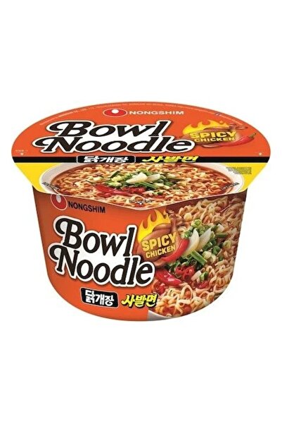 nongshim Στιγμιαία νουντλς ράμεν, πικάντικα, 100γρ, μεγάλο μπολ