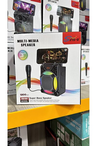 SING Sing-E Brand Zqs1367 Portable Multimedia Speaker Box