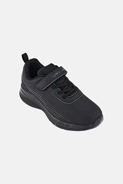 English Laundry Kids Girls Velcro Closure Shoes, Black