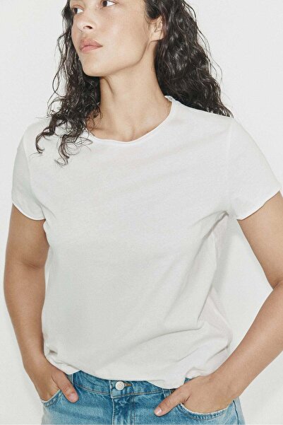 H&M Roll-edge T-shirt