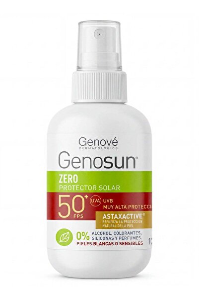 GENOVÉ جينوفي جينوسون ناتشورالز بخاخ واقي من الشمس SPF50 سعة 125 مل