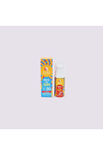ALOE COLORS Into The Sun Face Sunscreen spf30 Tinted 50ml