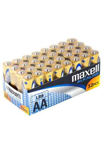 Maxell AA 32 τεμάχια αλκαλικές μπαταρίες 1.5V