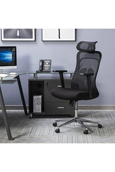 Midas Furniture كرسي مكتب جريجوري ذو ظهر مرتفع