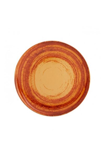 Vista Alegre Top Bottom Set of 6 orange dessert plates, 22 cm, Mandarin pattern