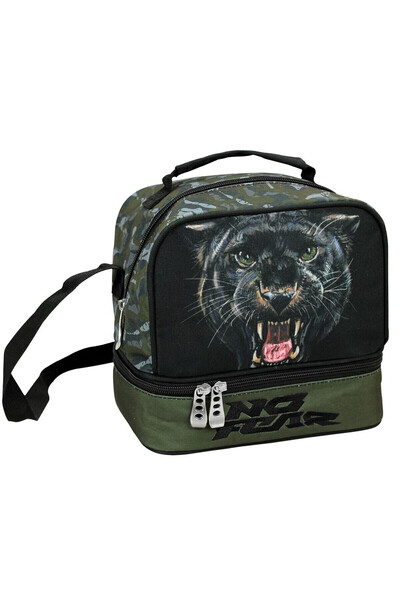 OEM Ισοθερμικό Τσαντάκι Φαγητού no Fear Forest Puma 21x20x15cm 5lt Gim 348-44220