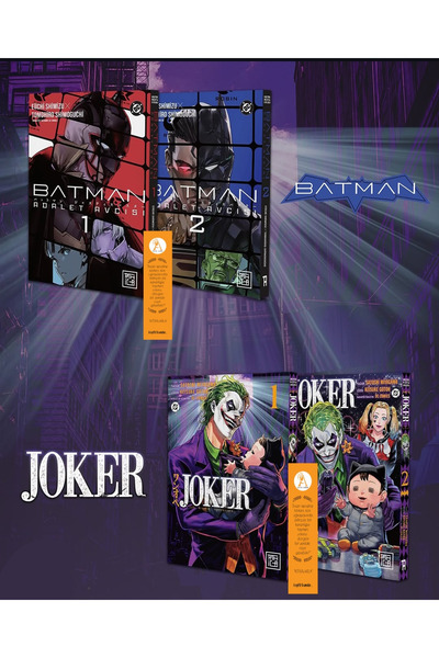 Athica (BATMAN /JOKER )Batman – Adalet Avcısı 1/ Batman – Adalet Avcısı 2 /Jo...