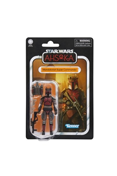 Hasbro Star Wars: Ahsoka Colecția Vintage Figurină articulată Mandalorian Sup...