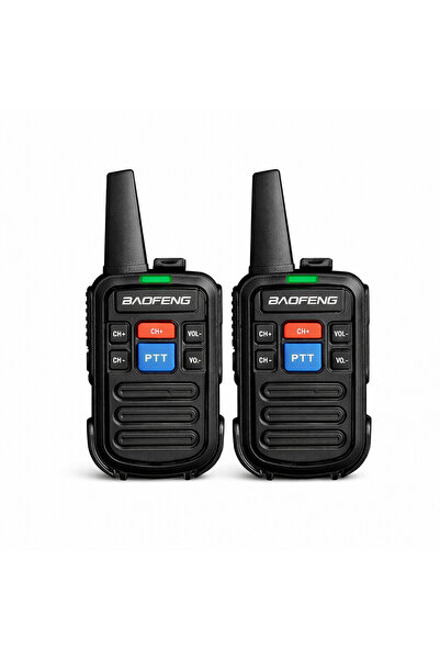OEM Σετ 2τμχ Mini Ασύρματοι Πομποδέκτες UHF/VHF 2W Χωρίς Οθόνη