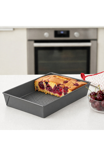 zola Non-stick baking tray, made of steel, resistant up to 200°, 24 x 30.4 x ...