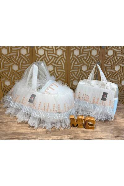 İLALKİDS Tulle Baby Carrying Bag Mother Baby Bag