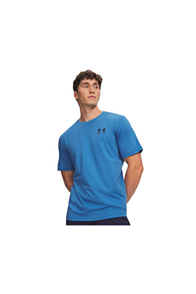 Under Armour UA M SPORTSTYLE LC SS Ανδρικό μπλουζάκι casual 1326799-430 Ανδρι...