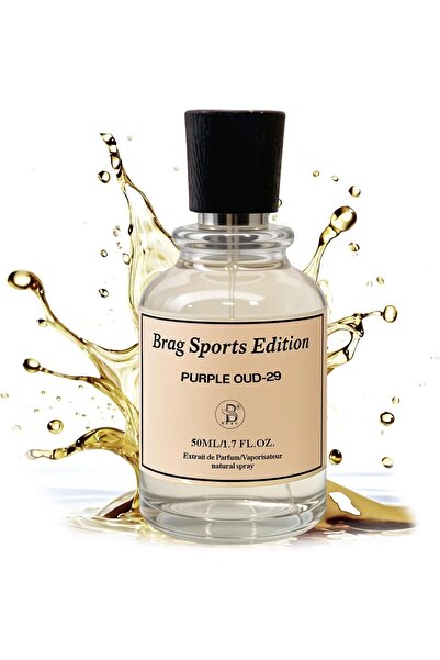 B BRAG Sports Edition Purple Oud-29 | 50ml Extrait de Parfum | Long Lasting A...