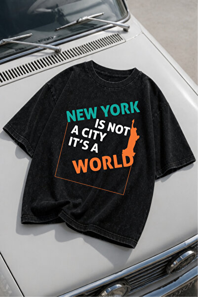 Prekarya design Unisex Oversize Vintage Washed Street Style Street Fashion Co...