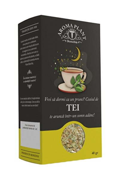 Aroma Plant Ceai Tei (Tilia tomentosa), 100% , fara aditivi sau pesticide, 40g