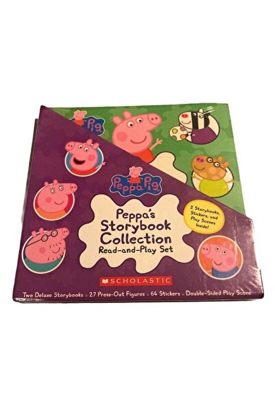 Scholastic Peppa's Storybook Collection Read-and-Play Set