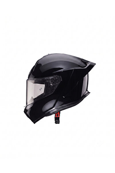 Caberg Roxter Parlak Siyah Full-Face Motosiklet Kask (+ Hediyeli Ekstra Vizör)