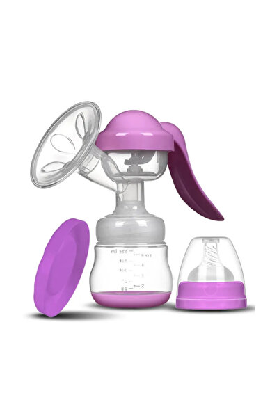 Spectrum Manual Breast Pump - Purple/Clear