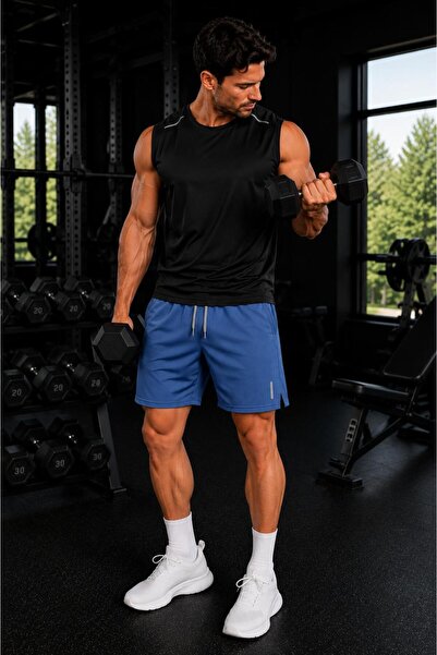 pandy Breathable Fabric Fitness Tennis Sports Shorts