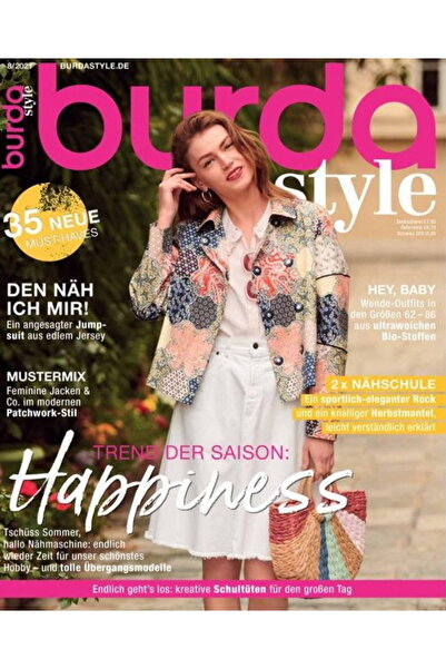 Burda Style August 2021 Magazine, 8/2021