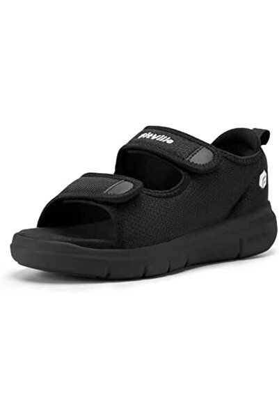 FitVille Sandals for Women Wide with Arch Support, Adjustable Dual Straps Wid...