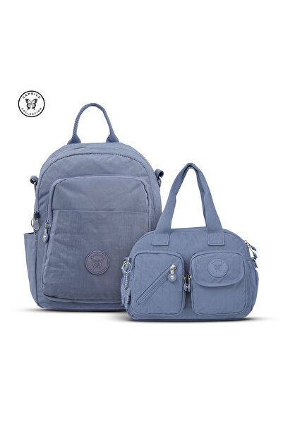 Caprice Collection 2 Piece Bag Set for Women - Backpack & Crossbody Bag, Wate...