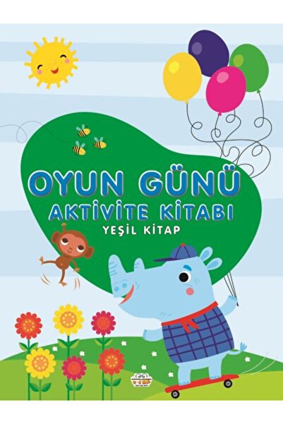 0-6 Yaş Yayınları Play Day Activity Book Green Book