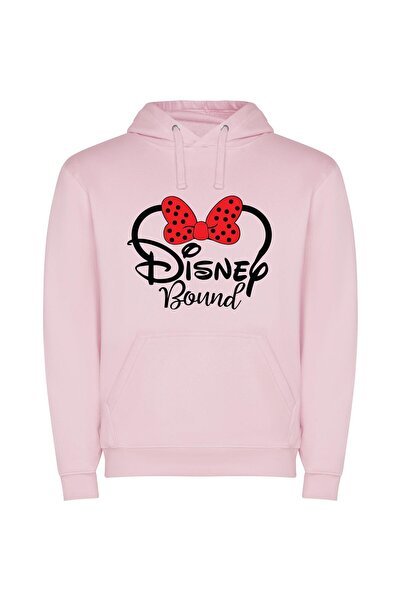iLovePrints Disney Magic Bow Φούτερ με κουκούλα σε χρώμα Ροζ