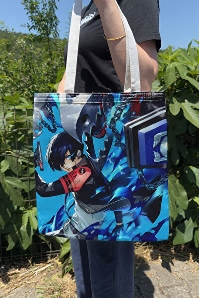 ZipZap Persona 3 Reload V2 Dvostrana platna torba za štampanje, torba za raču...