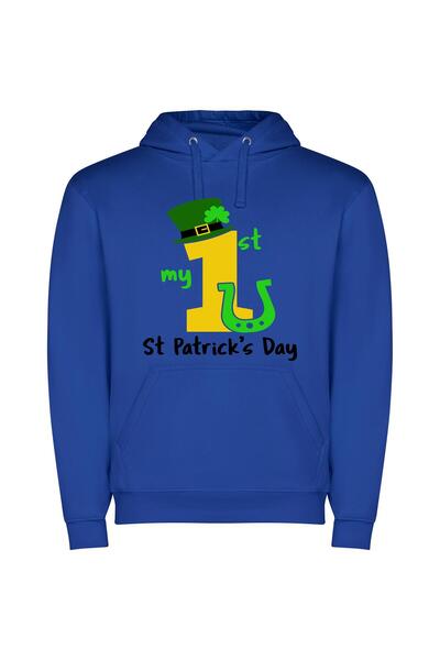 iLovePrints Lucky Hat Clipart: Illustrator's Winner Φούτερ με κουκούλα σε χρώ...