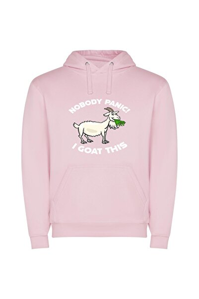 iLovePrints Grass-Munching Majesty: HD Illustration Φούτερ με κουκούλα σε χρώ...