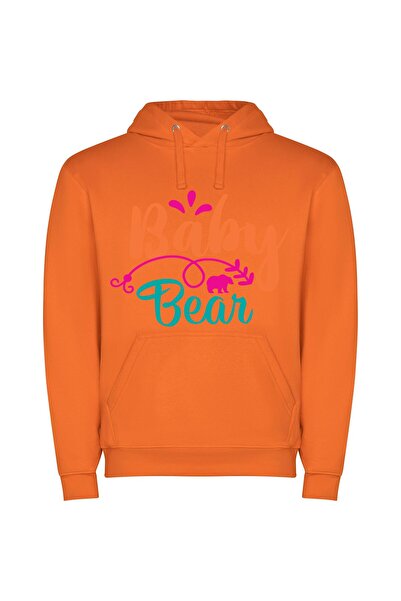 iLovePrints Whimsical Illustrator Trademark: Baby Bear Safari Φούτερ με κουκο...