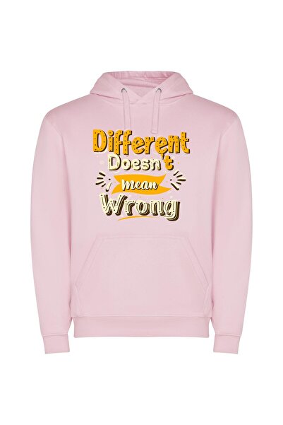iLovePrints Embracing Diverse Perspectives Φούτερ με κουκούλα σε χρώμα Ροζ