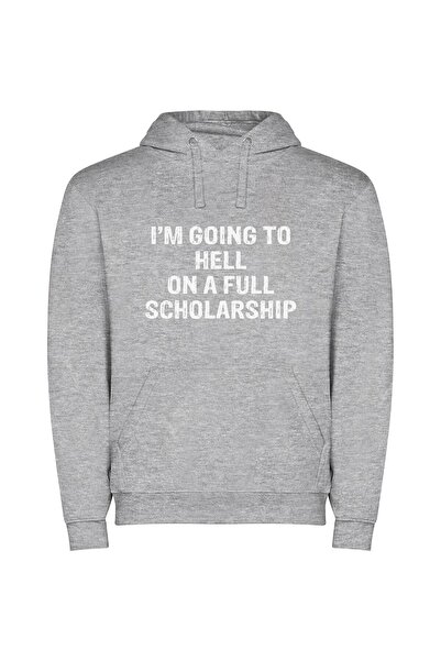 iLovePrints Satan's Scholarship: Hellbound Horrors Φούτερ με κουκούλα σε χρώμ...
