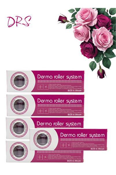 DRS 5 Pieces Derma Roller System 0.50mm
