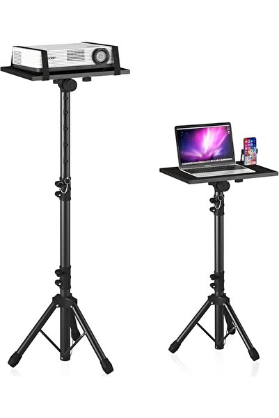 Decosis Projector Stand Tripod From 23.5" to 46.5", Laptop Tripod Stand Heigh...