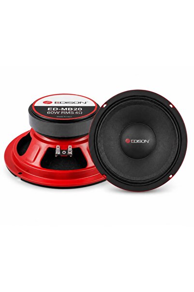 Edison ED-MB20 8" (20 cm) Mid-Bass Hoparlör 150W RMS 96 dB 1.5" VC