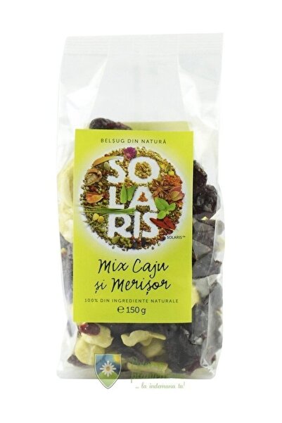 SOLARIS Cashew and Cranberry Mix 150g