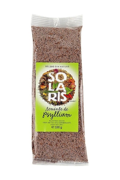 SOLARIS Seminte de Psyllium, 100gr